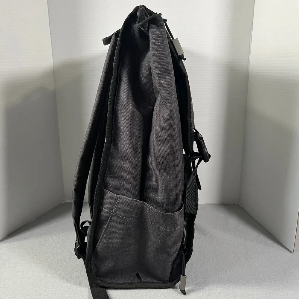 OGIO Dark Gray Backpack with Flamingo Logo Laptop School Travel Bag Padded‎